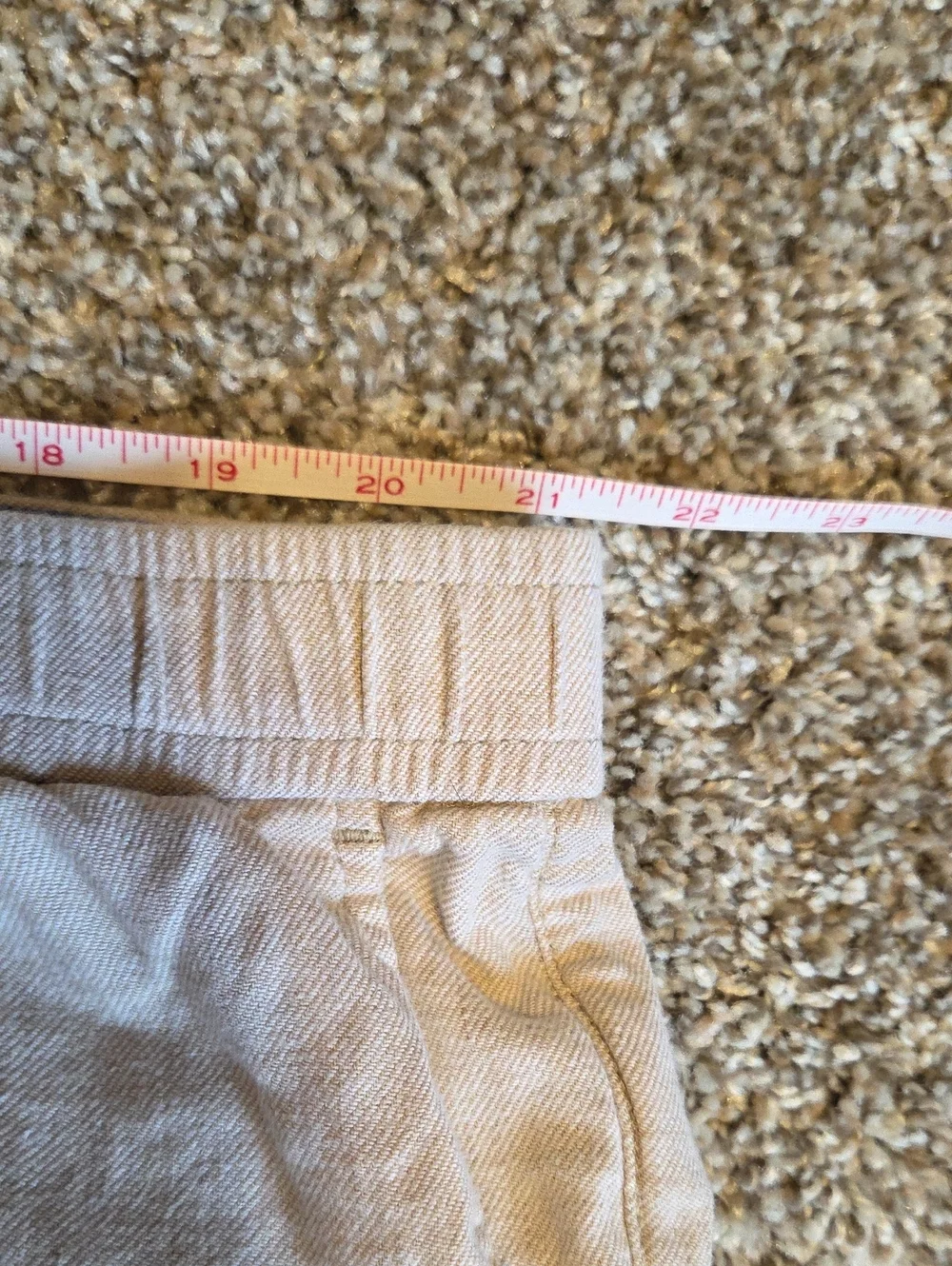 TOMMY BAHAMA Beach Coast Stretch Linen-Blend Pants - Stone Khaki